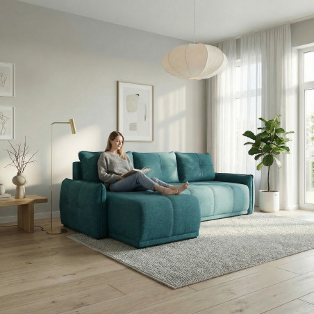 Coltar Extensibil Jojo, Lada Depozitare, Interschimbabil Stanga/Dreapta, Roswell Petrol, 254 Cm-01