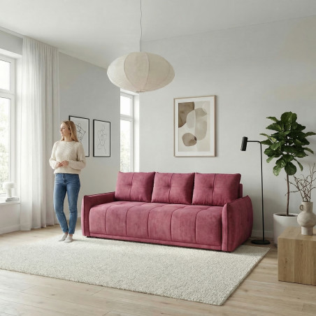 Canapea Extensibila Jojo, Lada Depozitare, Primo 68, 222 Cm-01