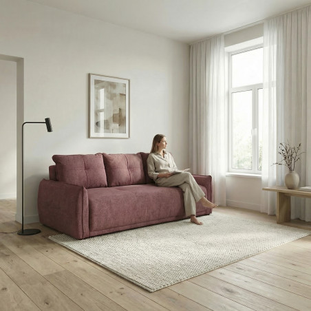 Canapea Extensibila Jojo, Lada Depozitare, Gusto 69, 222 Cm-01