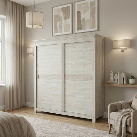 Dulap Casablanca Loft Cu 2 Usi, 150 Cm-01