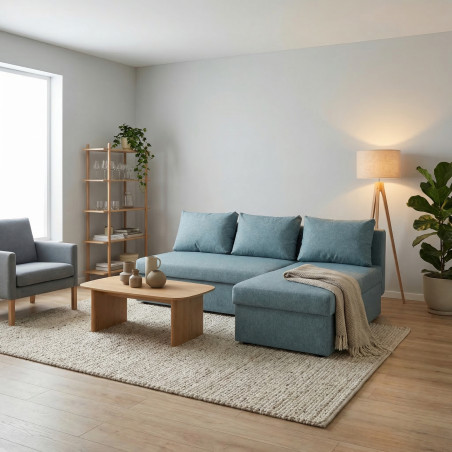 Coltar Extensibil Cu Lada Depozitare Vario, Interschimbabil Stanga/Dreapta, Albastru-01