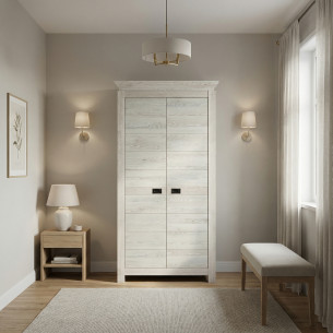 Dulap Cu 2 Usi Casablanca Loft, Gri, 99 Cm