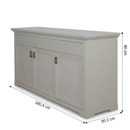 Bufet 3 Usi Si 3 Sertare Verona Kashmir, 180.4 Cm-01