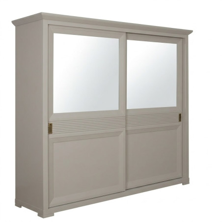 Dulap Dormitor cu 2 usi culisante Verona Kashmir, 219 Cm-01