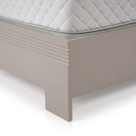 Set Dormitor Verona Kashmir, Pat Cu Dimensiune saltea 160 X 200 Cm, 2 Noptiere Si Dulap-01