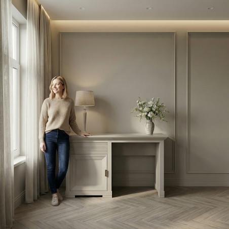 Masa Toaleta Cu 1 Usa Si 1 Sertar Verona Kashmir, 130 Cm-01