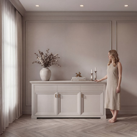 Bufet 3 Usi Si 3 Sertare Verona Kashmir, 180.4 Cm-01