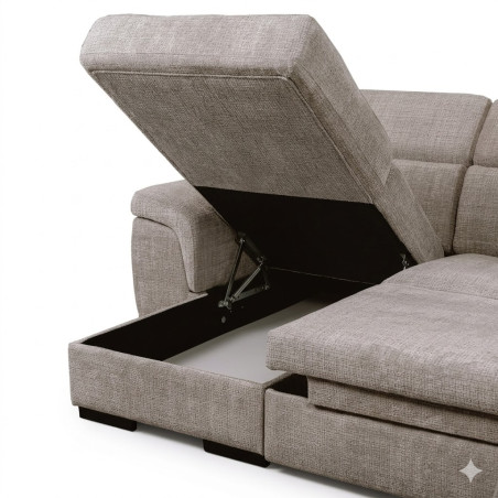 Coltar Extensibil Cu Insula Florida, Interschimbabil Stanga/Dreapta, Cremona 24, 290 Cm-01