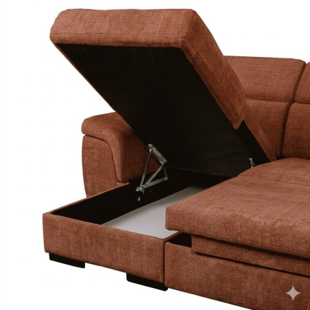 Coltar Extensibil Cu Insula Florida, Interschimbabil Stanga/Dreapta, Cremona 52, 290 Cm-01