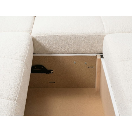 Coltar U Extensibil Luna, 6 Locuri, Onyx 1, 330 Cm-01