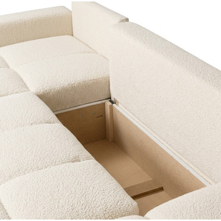 Coltar U Extensibil Luna, 6 Locuri, Onyx 1, 330 Cm-01