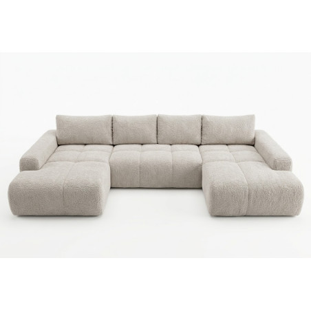 Coltar U Extensibil Luna, 6 Locuri, Onyx 2 Pearl, 330 Cm-01