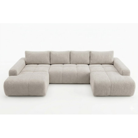 Coltar U Extensibil Luna, 6 Locuri, Onyx 2 Pearl, 330 Cm-01