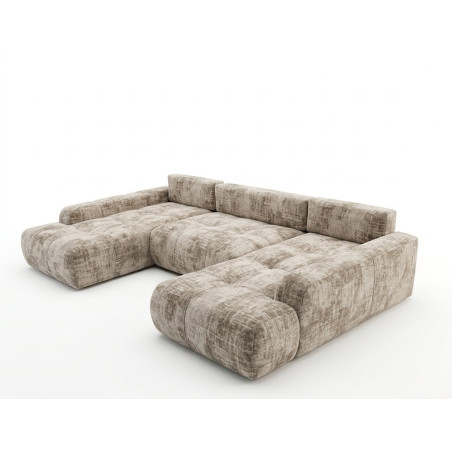 Coltar U Extensibil Luna, 6 Locuri, Onyx 3 Linen, 330 Cm-01