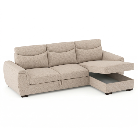 Coltar Extensibil Cu Insula Amalfi, Interschimbabil Stanga/Dreapta, Crown 02, 236 Cm-01