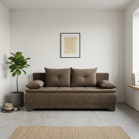 Canapea Extensibila Aurora, 3 Locuri, Lada Depozitare, Storm 15, 202 Cm-01