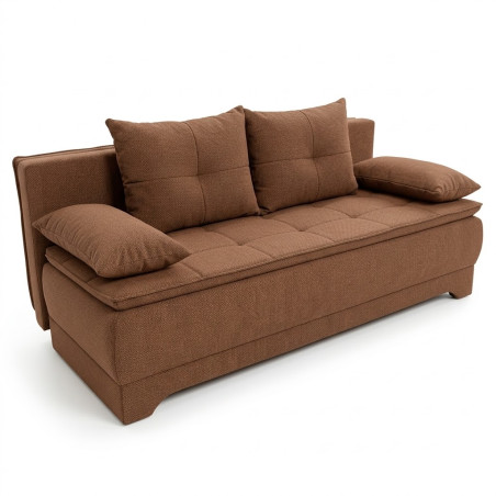 Canapea Extensibila Aurora, 3 Locuri, Lada Depozitare, Storm 54, 202 Cm-01