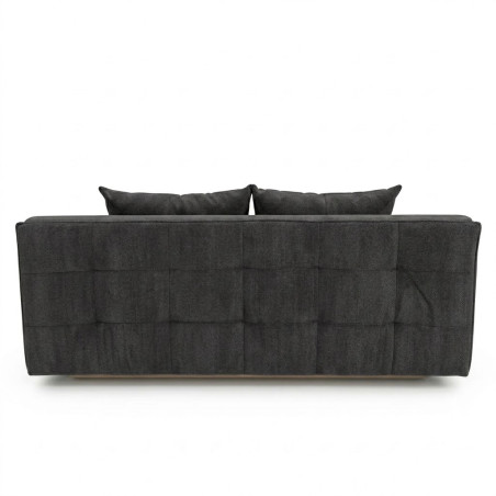 Canapea Extensibila Aurora, 3 Locuri, Lada Depozitare, Storm 99, 202 Cm-01