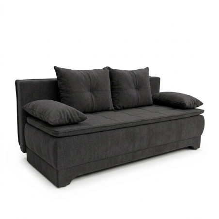 Canapea Extensibila Aurora, 3 Locuri, Lada Depozitare, Storm 99, 202 Cm-01