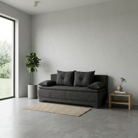 Canapea Extensibila Aurora, 3 Locuri, Lada Depozitare, Storm 99-01