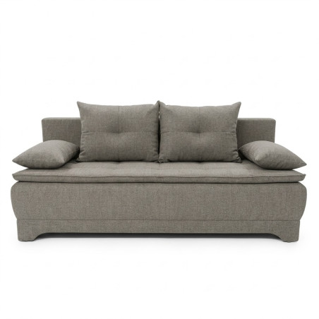 Canapea Extensibila Aurora, 3 Locuri, Lada Depozitare, Storm 08, 202 Cm-01