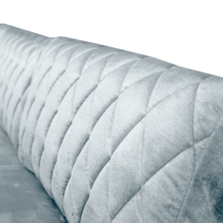 Coltar U Extensibil Cu Lada Tiago, Stanga, 6 Locuri, Tetiere Reglabile, Gri, 330 Cm-01