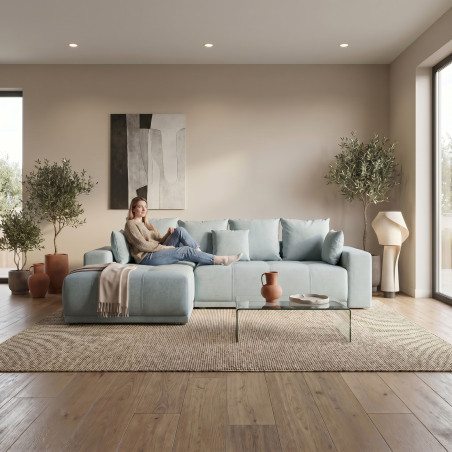 Coltar Cu Insula Dreapta Green, 5 Locuri, Lada Depozitare, Paros 5, 280 Cm-01
