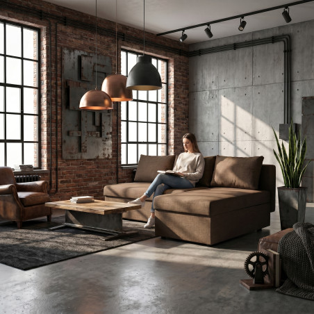 Coltar Extensibil Cu Lada, Blue Interschimbabil Stanga/Dreapta, LUIS 16, 220 X 80 X 155 Cm-01