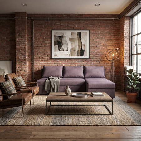 Coltar Extensibil Cu Lada, Blue Interschimbabil Stanga/Dreapta, ICON 69, 220 X 80 X 155 Cm-01