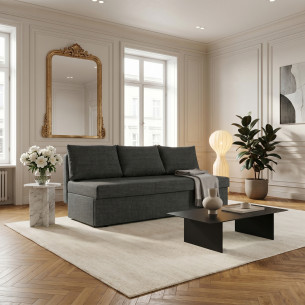 Canapea Extensibila Blue, Cu Lada Depozitare, 3 Locuri, Luis 97, 191 Cm