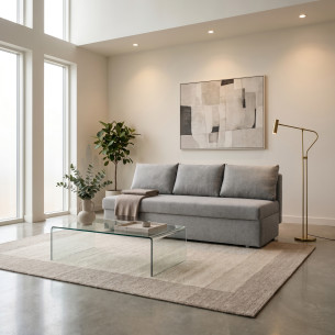 Canapea Extensibila Blue, Cu Lada Depozitare, 3 Locuri, Arte 84A 191 Cm