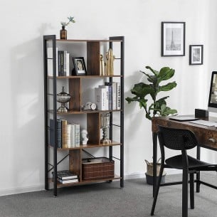 Biblioteca Vintage, Maro Rustic, 154,5 x 74 x 30 Cm