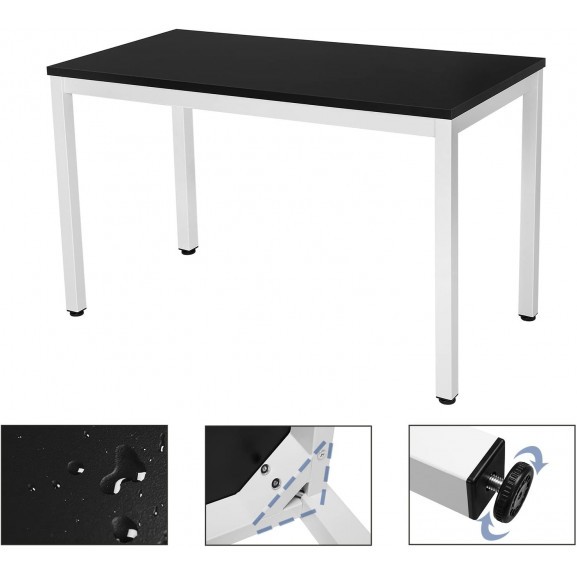 Masa calculator Vintage alb/negru 1200 x 600