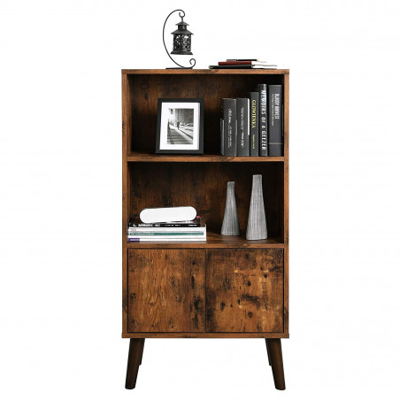 Biblioteca Vintage Maro Rustic Si Metal, 60 Cm-01