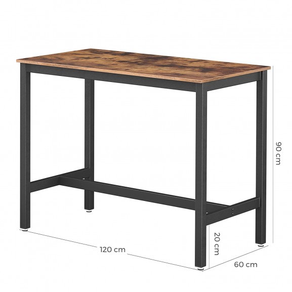 Masa bar Vintage maro rustic 1200 x 600