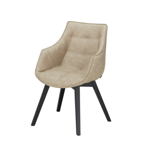 Scaun Reno cu brat Vintage Silver