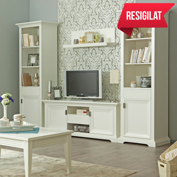 Set Living Milano (2Bibl,Ctv,Polita)