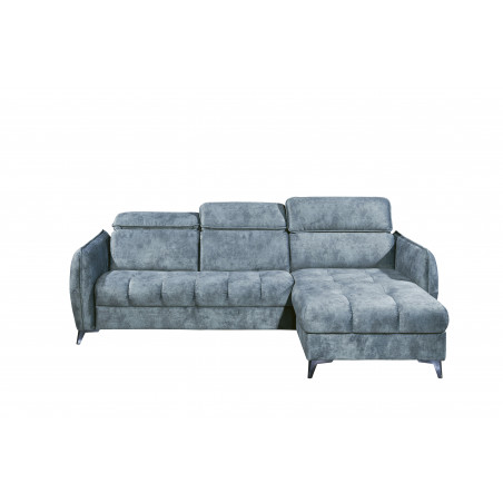 Coltar Extensibil Togo, Interschimbabil Stanga/Dreapta, Smoke Blue, 260 X 82 Х 176 Cm-01