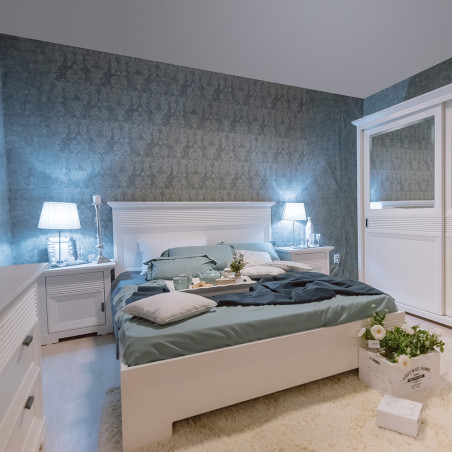 Dormitor Verona Bianco, Alb, Pat 160 X 200 Cm-01