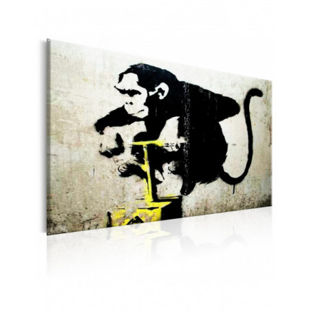 Tablou Monkey Detonator By Banksy-01