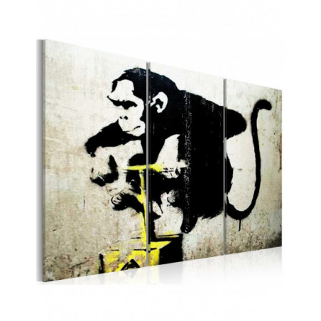 Tablou Monkey Tnt Detonator By Banksy-01