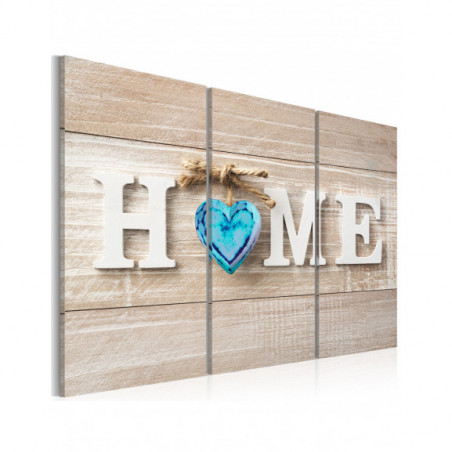 Tablou Home: Blue Love-01