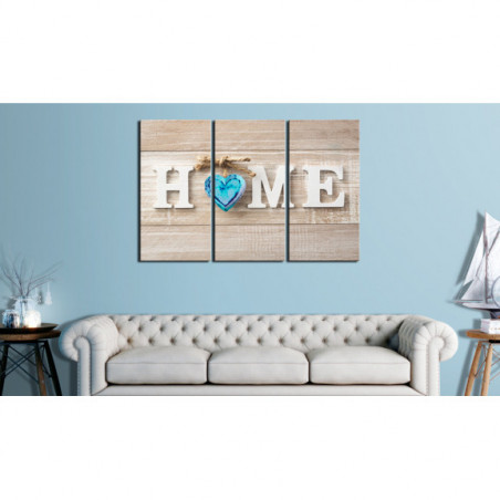 Tablou Home: Blue Love-01