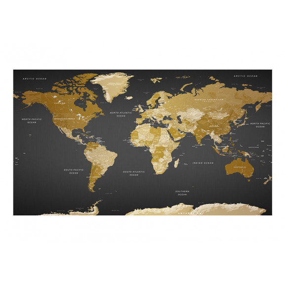 Poza Fototapet Xxl World Map: Modern Geography Ii