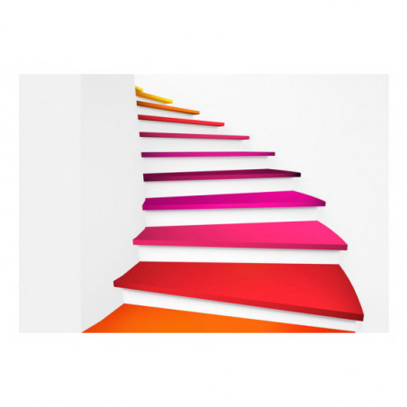 Fototapet Colorful Stairs-01