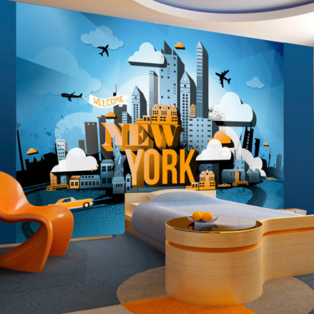 Fototapet New York Welcome-01