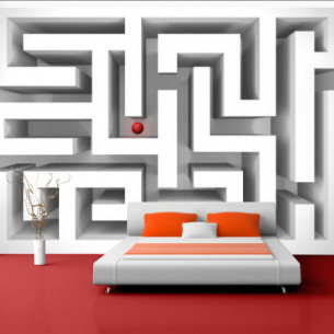 Fototapet Ice Labyrinth