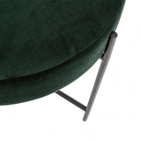 Taburet velvet verde Aty-01