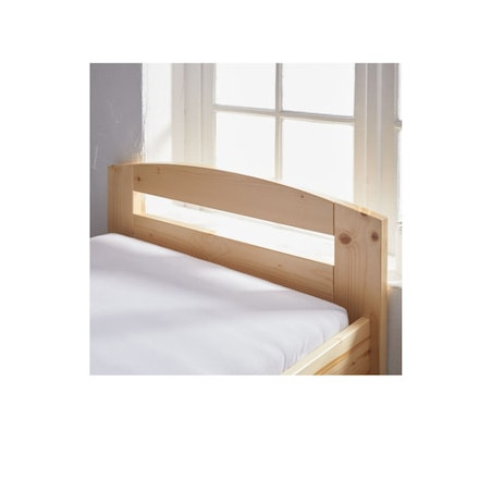 Pat Ramona Dimensiune Saltea 90 x 200 Cm, Lacuit, Lemn Masiv, Natur-01