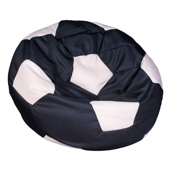 Fotoliu bean bag, interior-exterior, tip minge adulti b&w